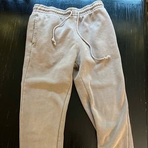 Mens light brown pacsun sweatpants